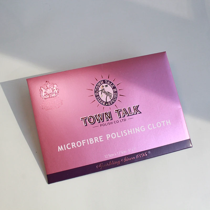 

TOWNTALK British Taitong Pearl Polishing Cloth Maintenance Gold And Silver Jewelry Oxidation Polishing Tool 12.5 * 17.5Cm