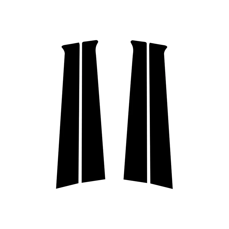 

Car Window Pillar Posts Trim B C Column Cover Sticker Decal for Chevrolet Aveo Hatchback 2011 2012 2013 2014 2015