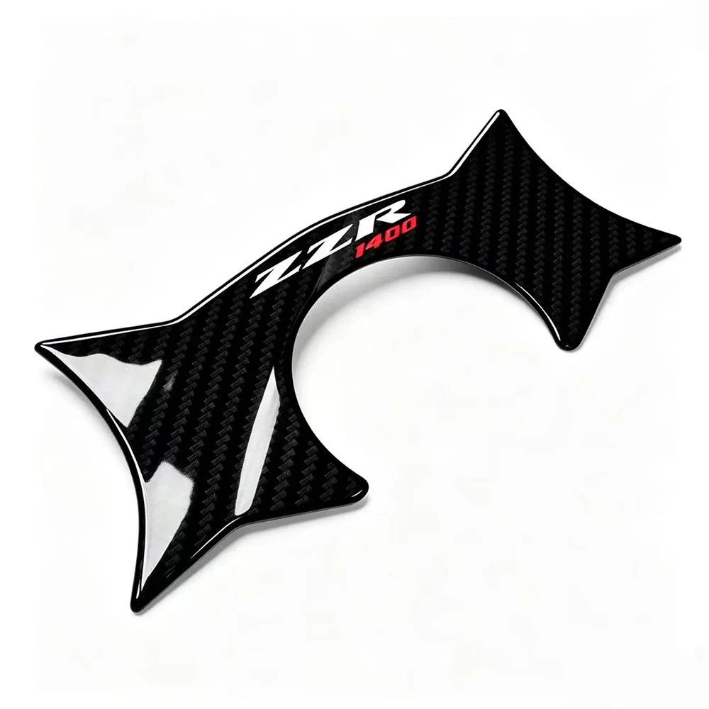Фото Защитная накладка на руль и бак из 3D карбона для Kawasaki ZZR1400 2006-2011 №4