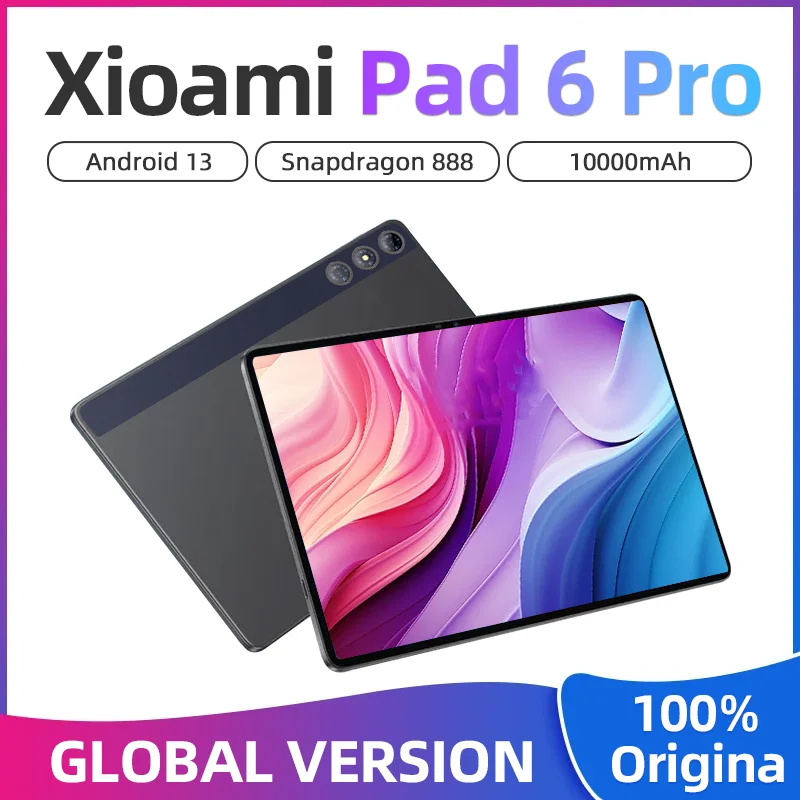 

Планшет на Android Pad 6, 16 ГБ + 1 ТБ, Snapdragon 2024