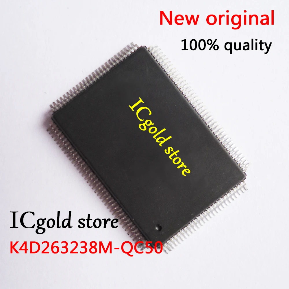 

5-10pcs K4D263238M-QC50 K4D263238M QC50 QFP-100
