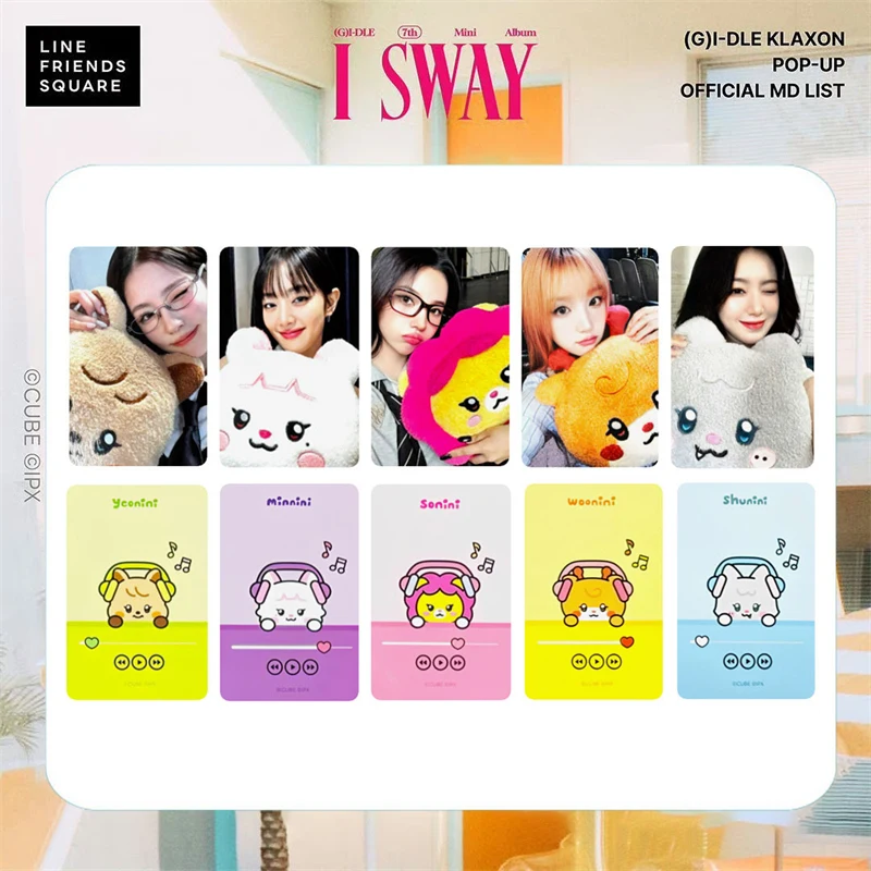 

Набор флэш-карт (G)I-DLE I SWAY Song Yuqi Minnie