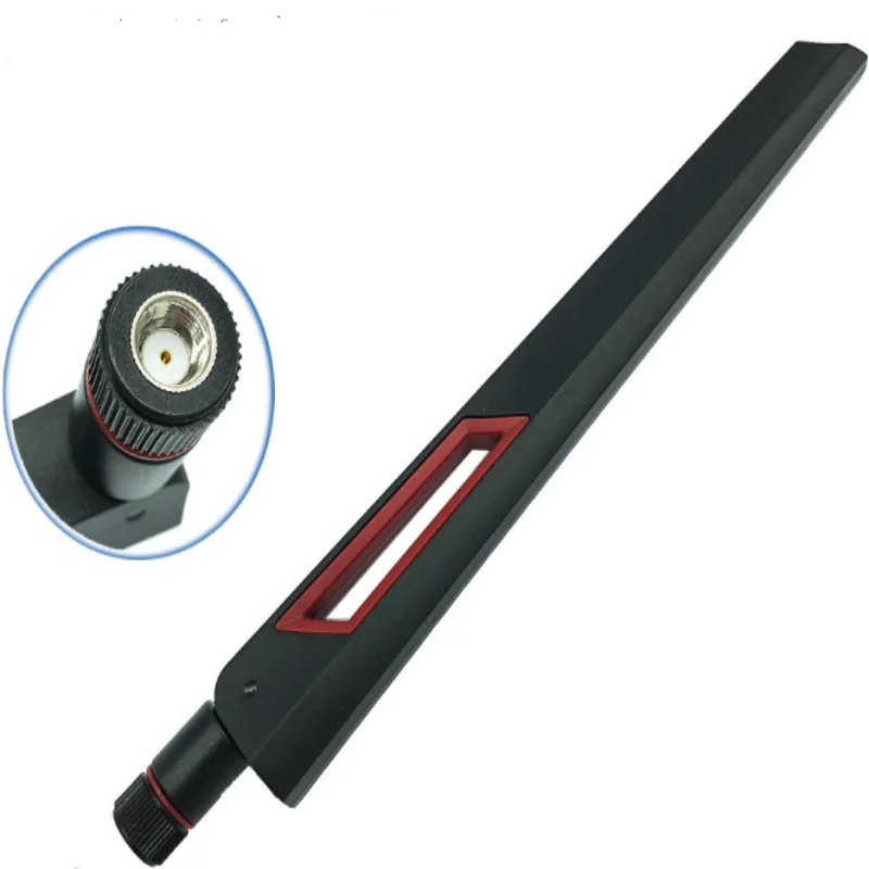 10 шт. 12 дБи двухдиапазонная Wi-Fi антенна 2 4G 5 8 ГГц RP SMA штекерные антенны усилитель