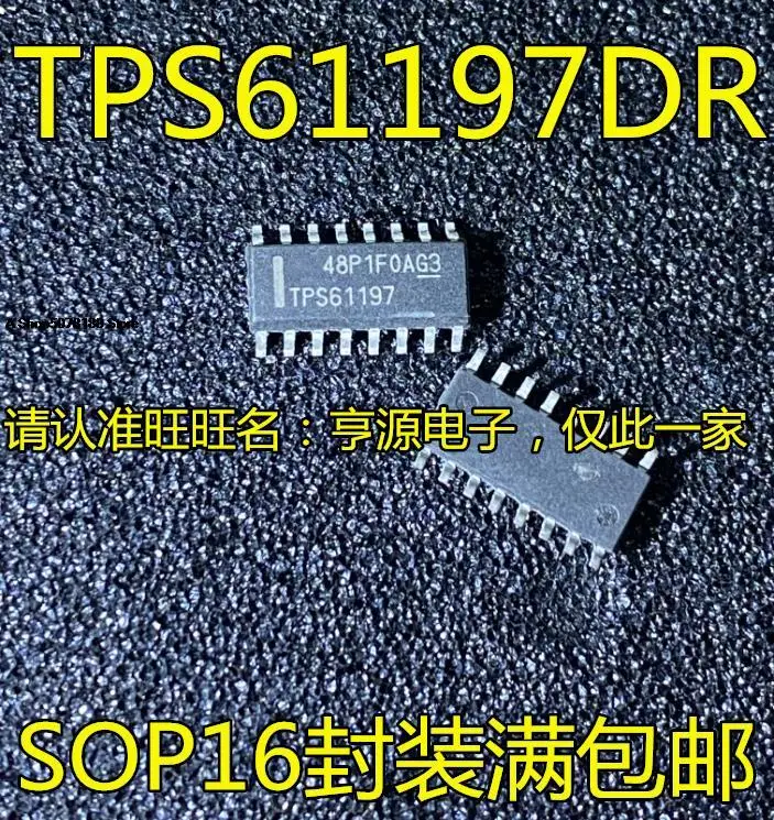 

10pieces TPS61197DR TPS61197 SOP16 IC/LED