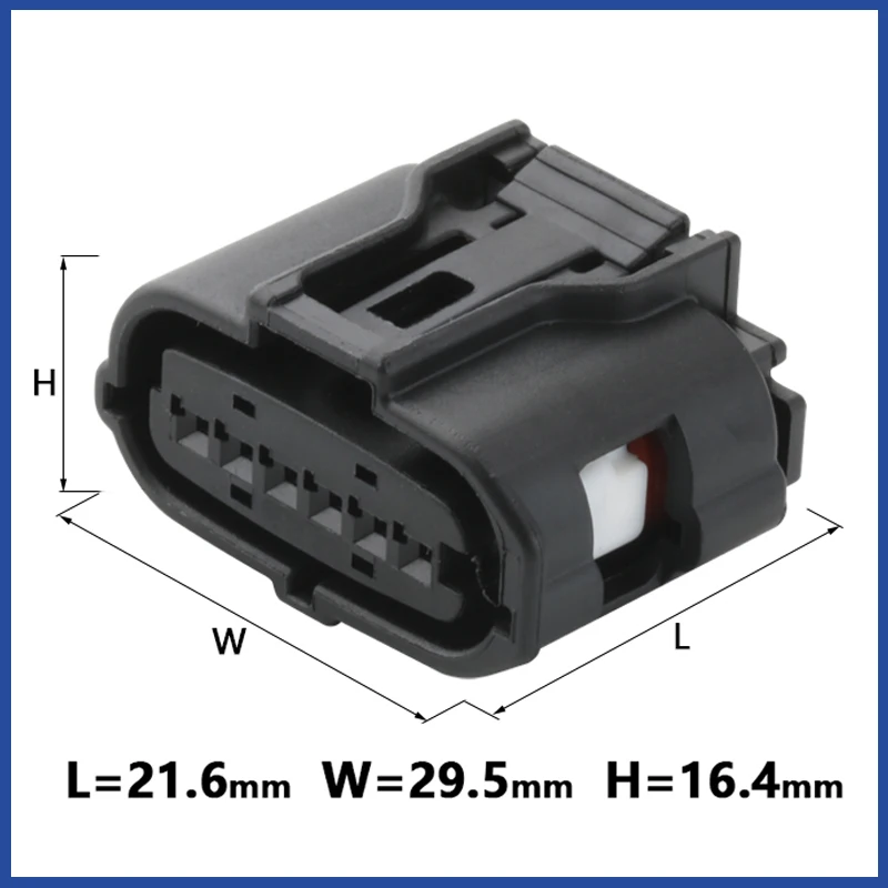 

Automobile Accelerator PedalPlug Reversing Radar Electric Eye Plug 6189-1083 6 Pin Connector