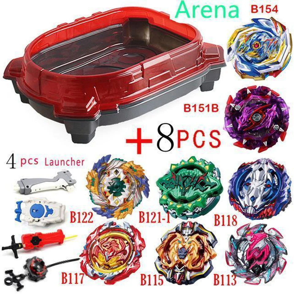 Набор Beyblade Burst с лаунчером игрушка со стартером и чемоданом для арены