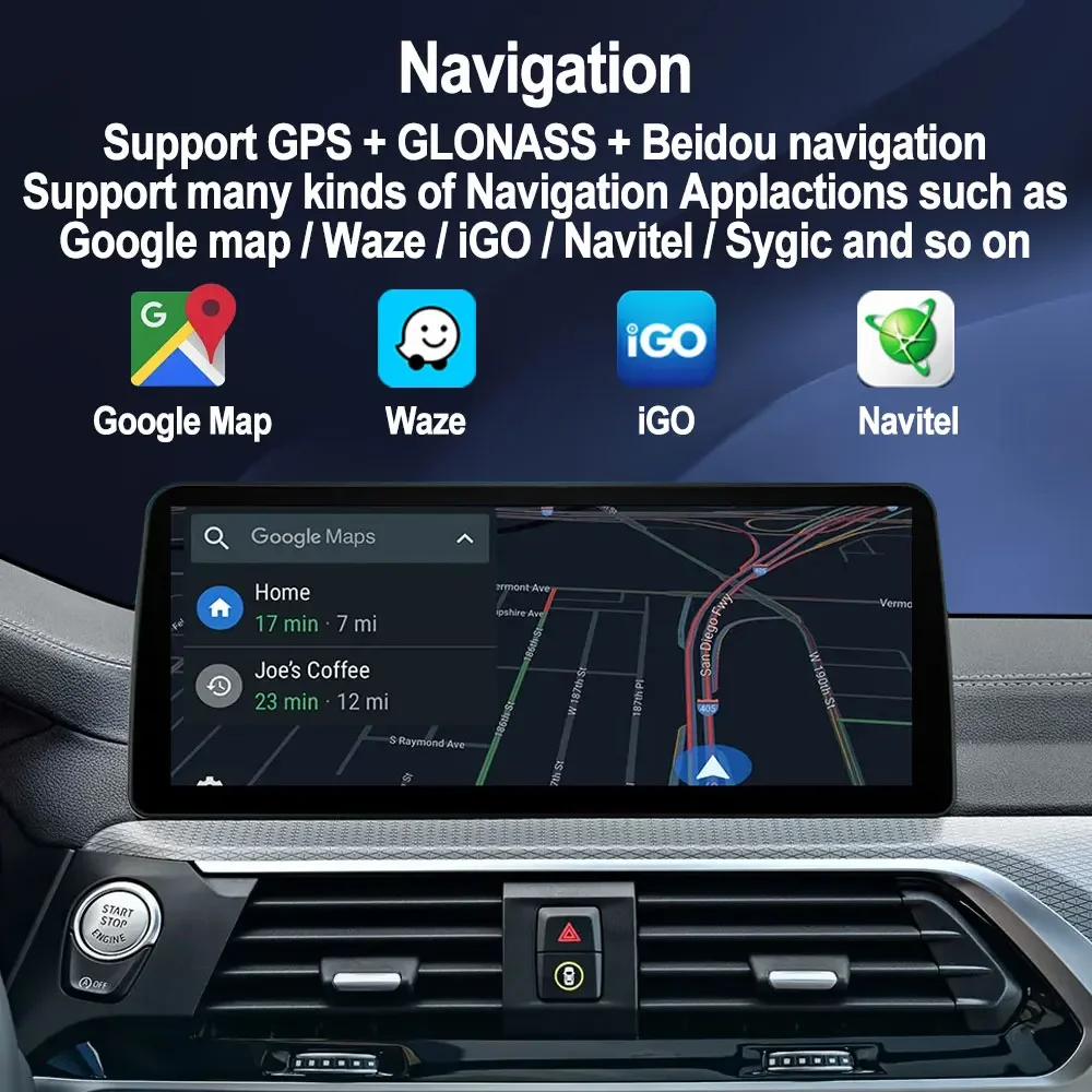 Автомобильное радио для Honda Accord 8 Spirior Acura Tsx 2009-2013 Android 13 12,9 дюймов Carplay Auto GPS Navi Мультимедийный плеер Стерео 5G (art.: 3920d37ece74c) - 3920d37ece74c