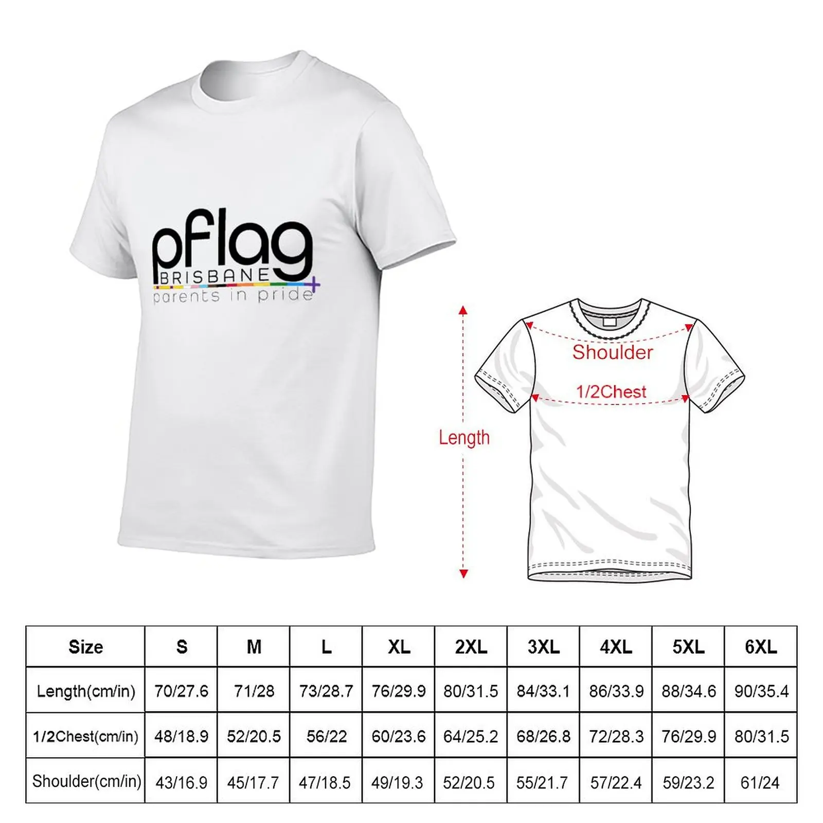 Фото Футболка с логотипом PFLAG BRISBANE для бега, с коротким рукавом. №2