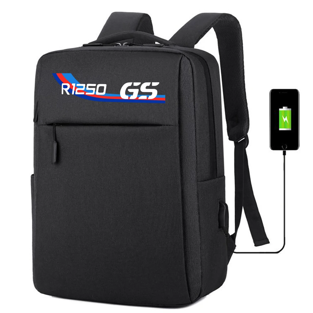 FOR BMW RS10000 R1200GS R1250ADV R1250GS New Waterproof backpack with USB charging bag Men's business travel backpack