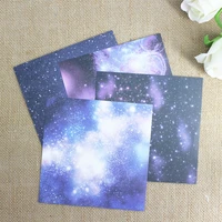 6 inch gorgeous bright starry single sided pattern paper origami art background paper card making diy scrapbooking paper crafts