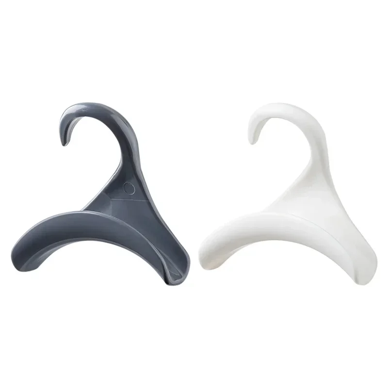 Регулируемая изогнутая сумка крючки для хранения пальто шкаф ПП сумки вешалки