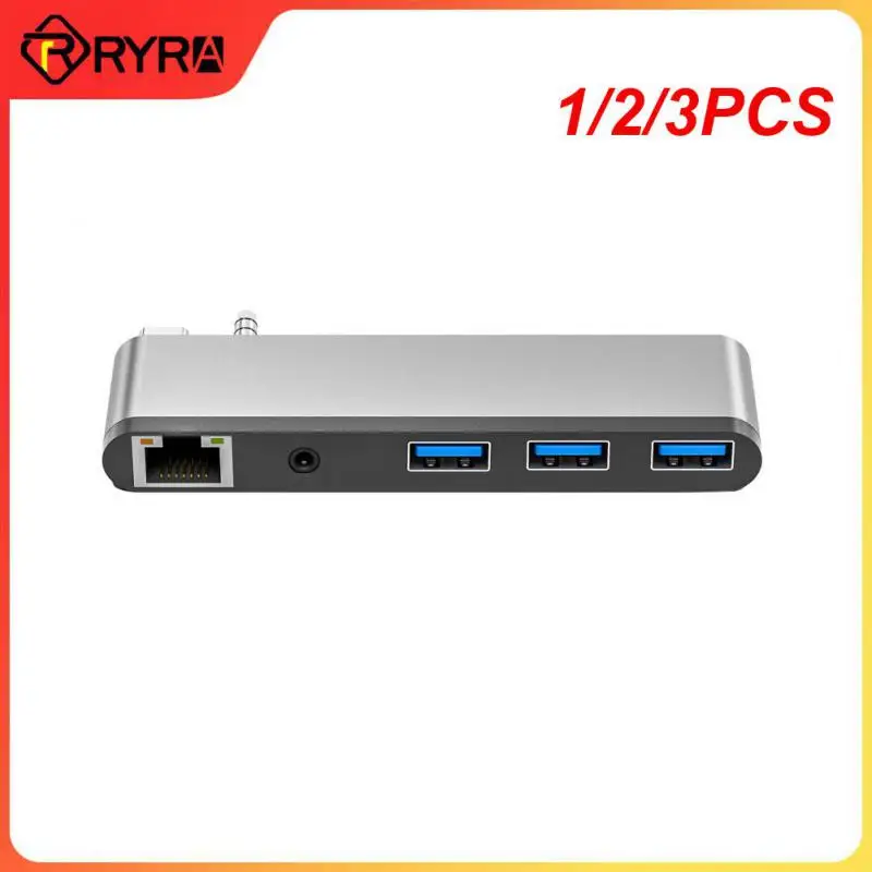 

1/2/3 шт., алюминиевый Usb-разветвитель на 3 порта