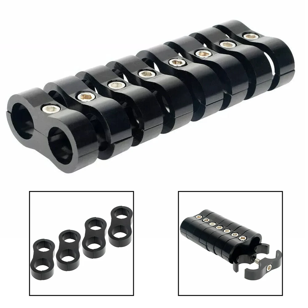 8 шт. фитинг-сепаратор шланга разъем 4AN 6AN масляный топливный шланг черный новый