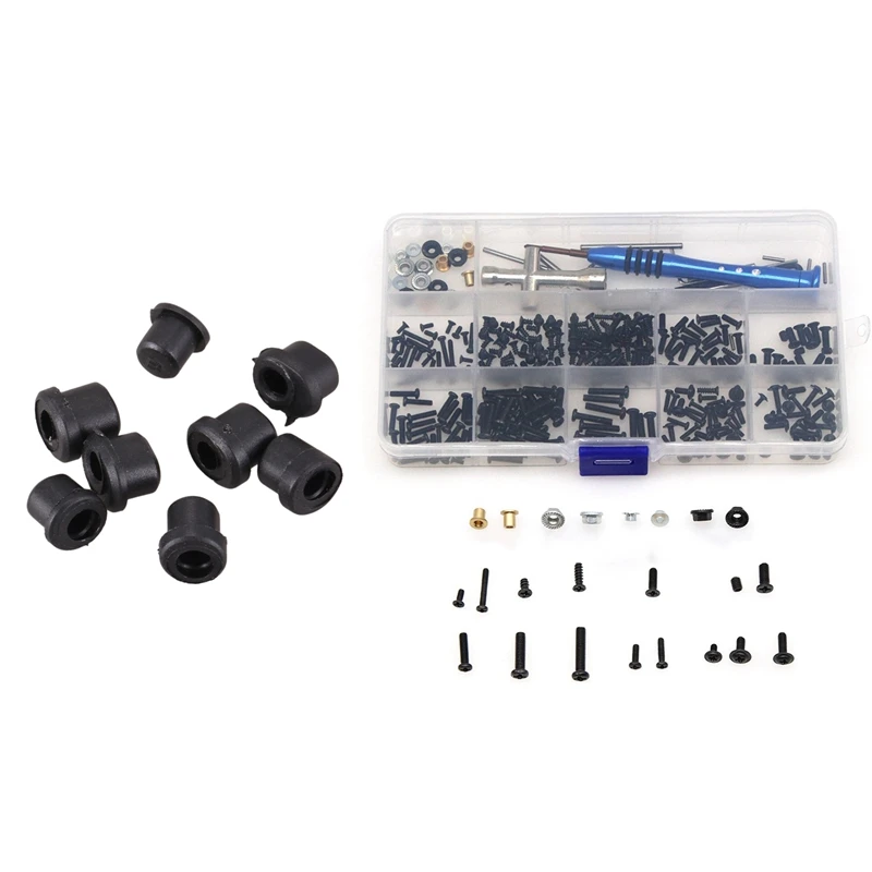 

2 комплекта запчастей для радиоуправляемого автомобиля: 1 комплект 144001-1267 комплект передних и задних поворотных рычагов и 1 комплект M2 M2.5 M3 к...