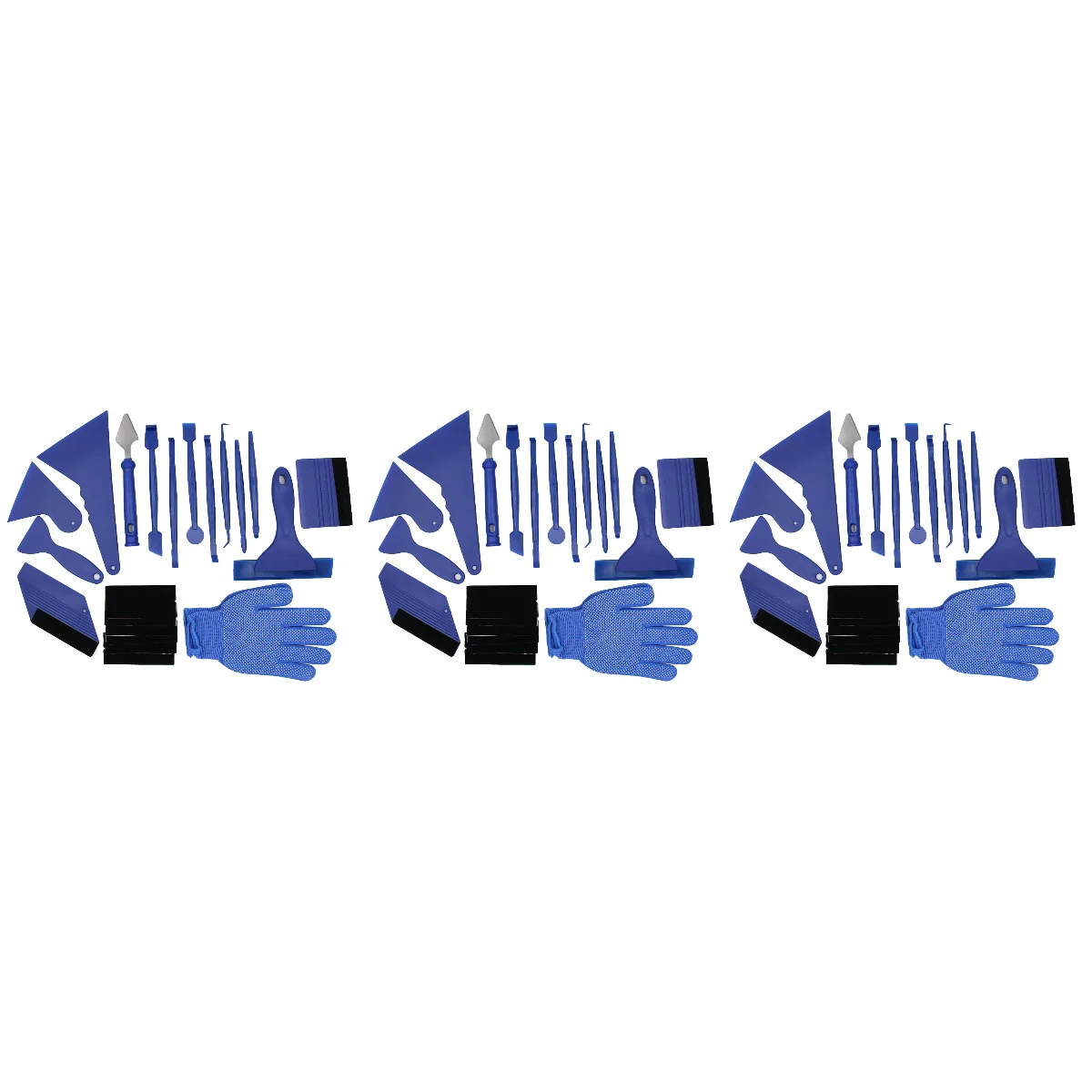 

63 шт./компл. автоматический тонировочный скребок для пленки, скребок, резак, инструмент для тонировки окон, набор инструментов для оболочки (...