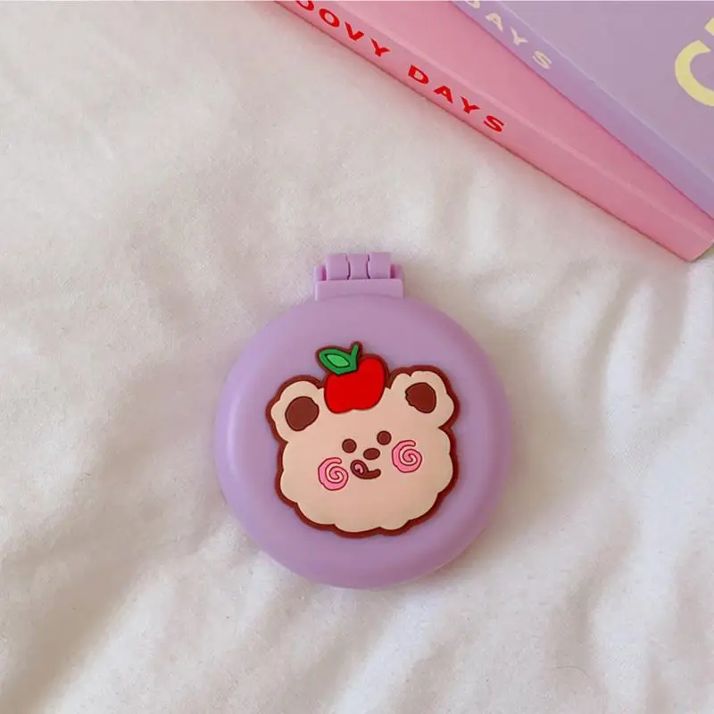 Складная Расческа с зеркалом компактный карманный размер 1 шт. портативная