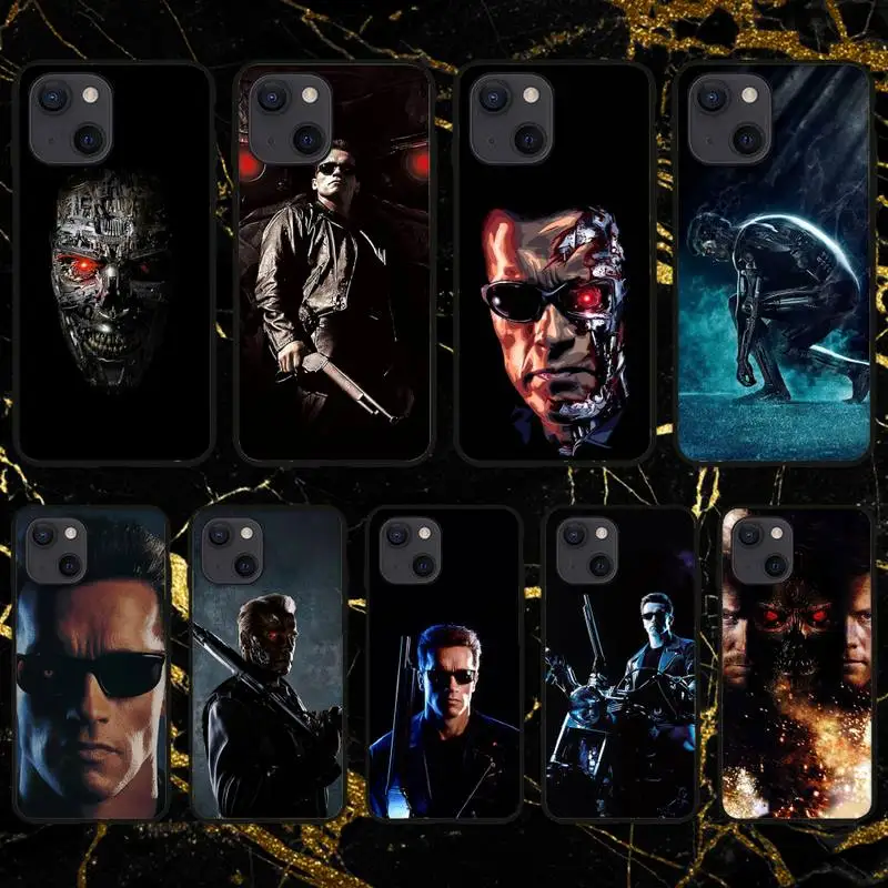 Чехол с классическим фильмом Терминатор для телефона iPhone 11 12 Mini 13 Pro XS Max X 8 7 6s Plus 5 SE