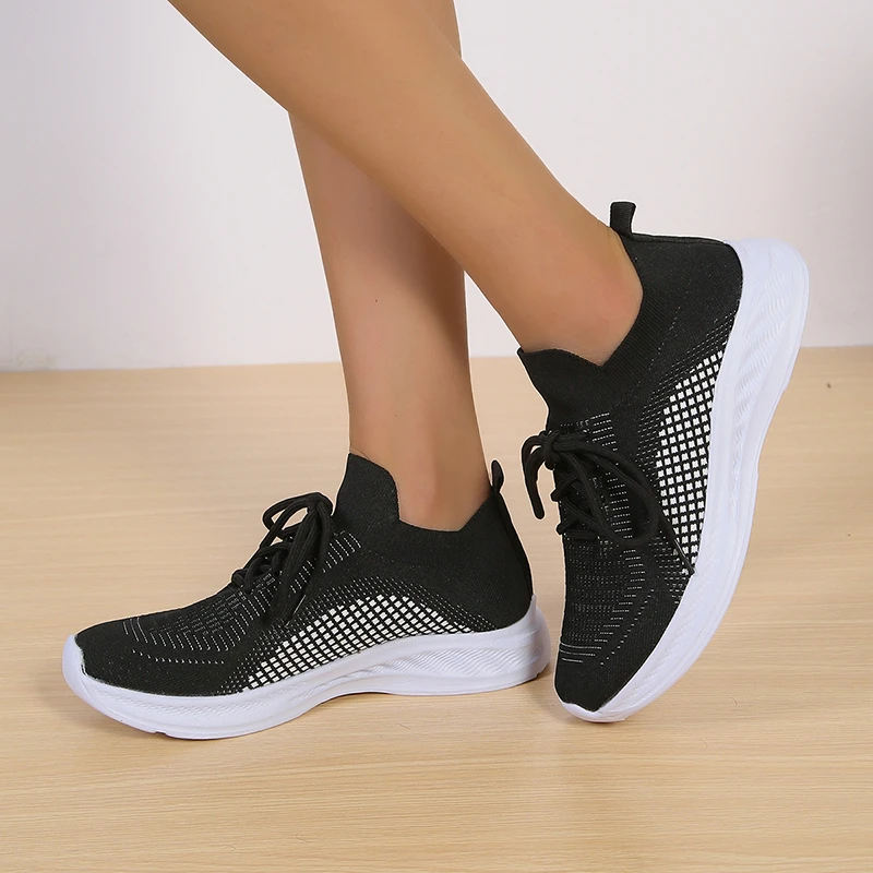 

2023New Women Vulcanized Shoes High Quality Women Sneakers Slip On Flats Shoes Women Loafers PlusWalking Flat