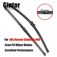 gintor auto car wiper lhd front wiper blades for alfa romeo giulietta 940 2010 windshield windscreen front window 2418