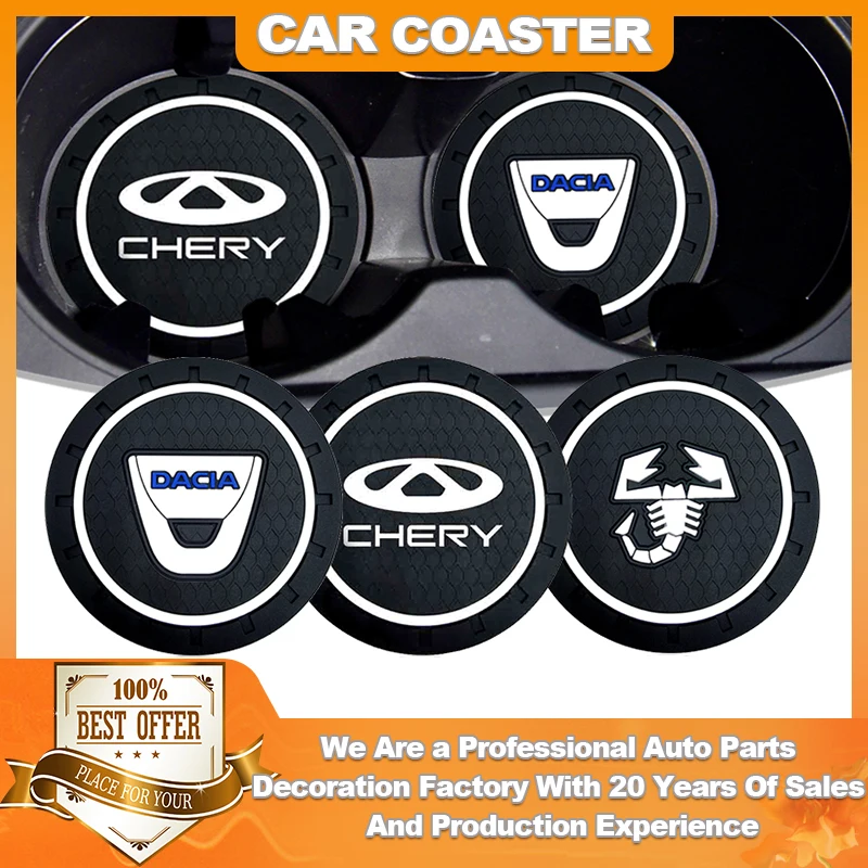 

1PC Car Water Coaster for Buick Regal Gs Encore Lacrosse Excelle Enclave Envision Hideo GL8