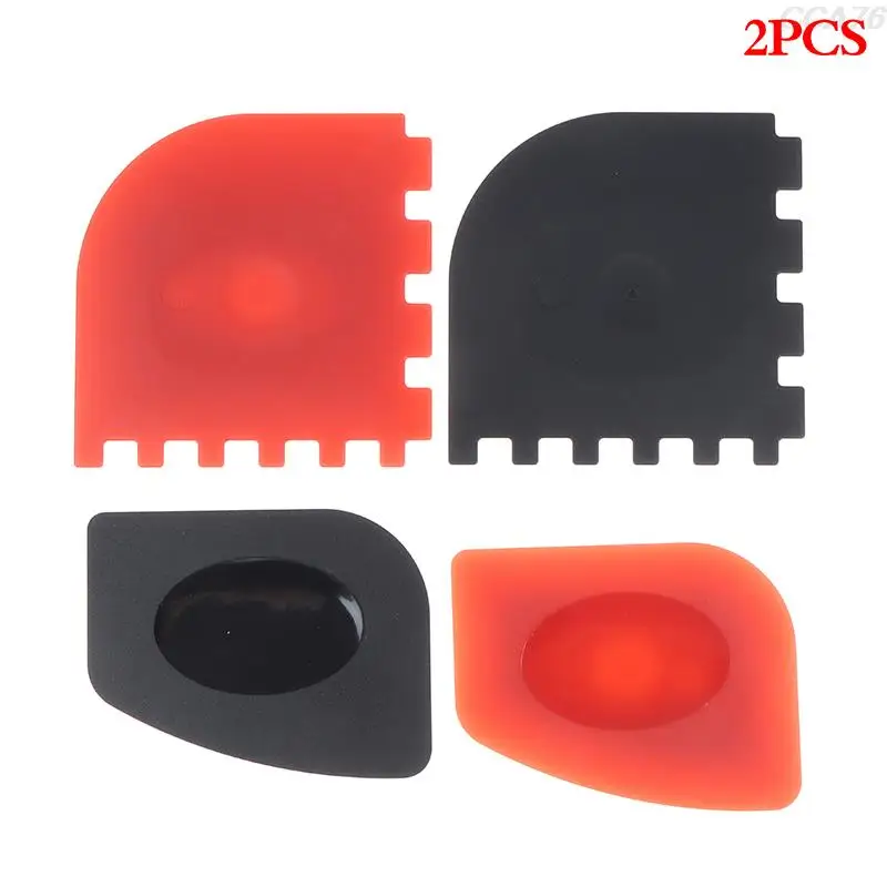 

2pcs/set Kitchen Cooking Utensils Cleaning Scraper Pan With Tooth PC Scraper