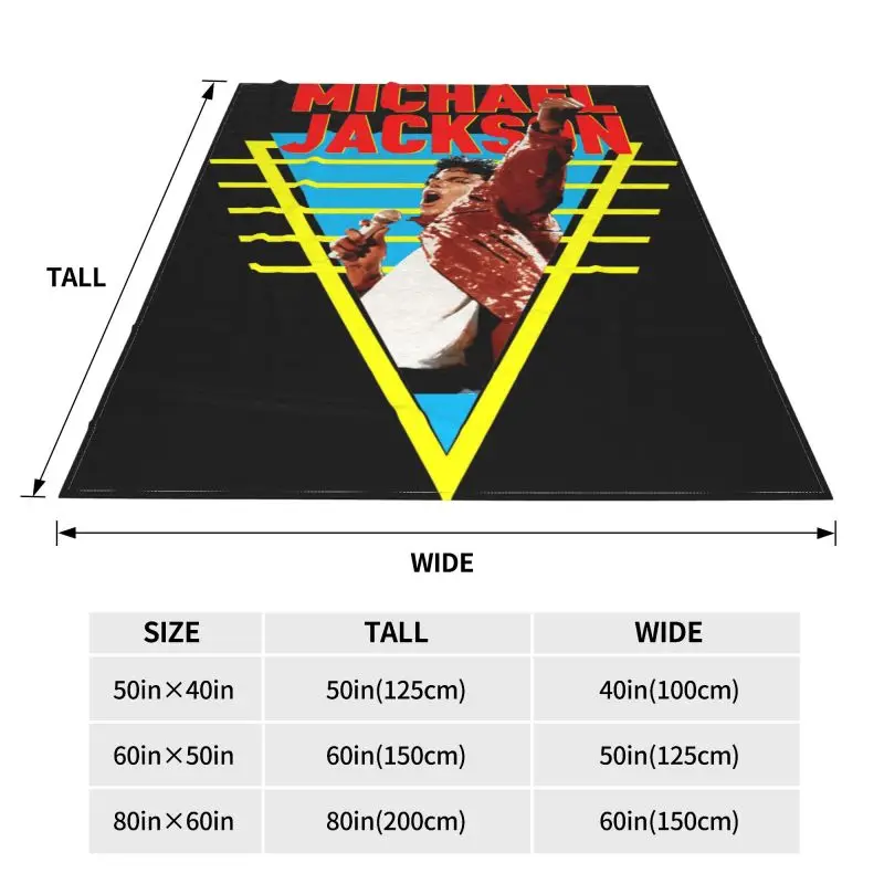Оригинальное одеяло Майкла Джексона Кинга поп Новинка осени стильное бархатное