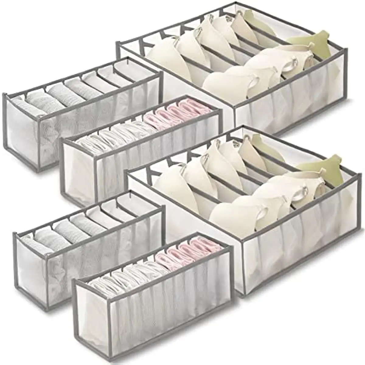 

Складной органайзер для нижнего белья и бюстгальтеров