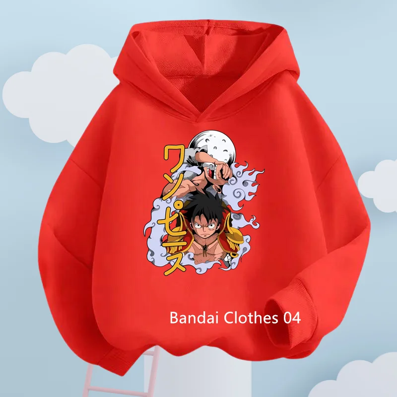 New Kids Sweatshirts Hot One Piece Jersey Boys Chopper Hoodie Girls Fall Winter Warm Sweater Children's Sportswear Ages 3-14