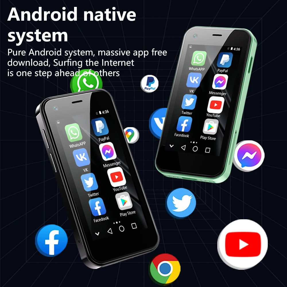 SERVO 12S PRO Android Small Cellphone 2.5