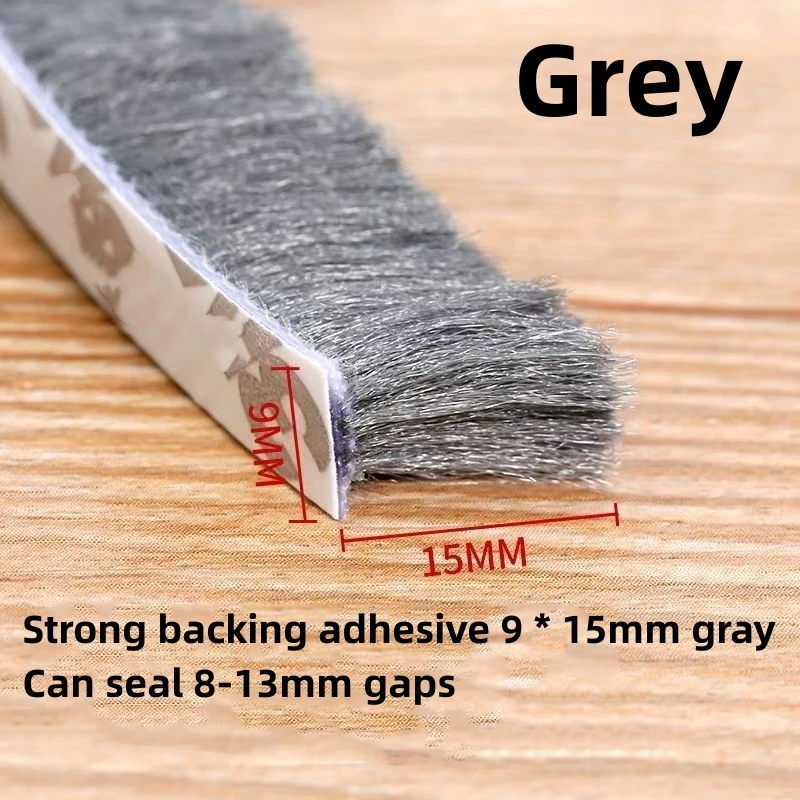 

Самостоятельная щеточная уплотнительная лента для дверей и окон