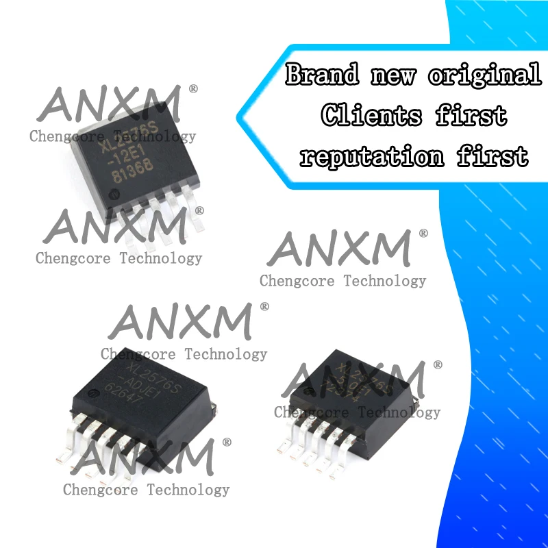 

5 Pcs/lot New original XL2576S-3.3E1 5.0E1 12E1 ADJE1 TO-263-5 Step-down DC converter chip