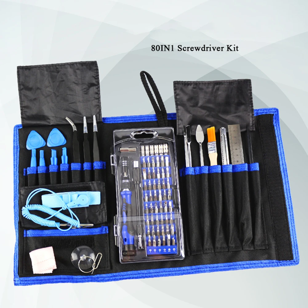 

Screwdriver Set Precision Magnetic Bits Kit Bag Electronic Watch Phone Mobile Camera Maintenance Repair Tool Kit