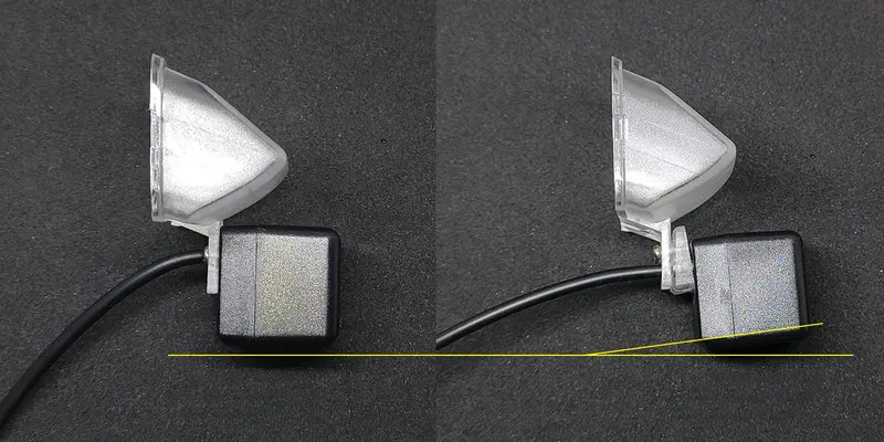 Применим к кронштейну камеры транспортного средства увеличивающая угол задняя