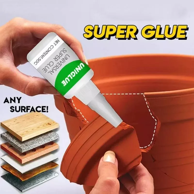 

Universal Super Glue Portable Glue Self Adhesive Multifunction Super Glue Liquid Adhesive Strong Quick Dry Sealant