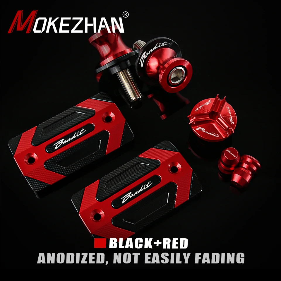 

For SUZUKI Bandit S650 600 650 1200 1250 1250S Motorcycle Front Brake Fluid Reservoir Cap Fuel Filler Cap Protection Accessories