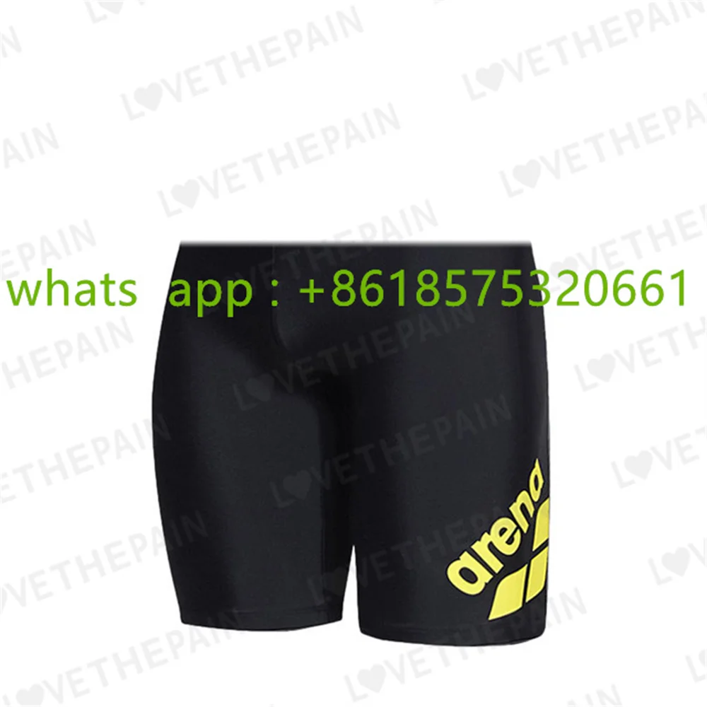 

New Mens Swimsuit Shorts Swimming Trunks Endurance Athletic Training Swimsuit Racing Shorts Beach Tights Swimwear Surfing Jammer
