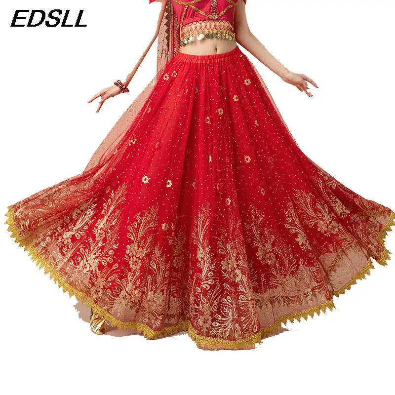 Лидер продаж женские элегантные арабские танцевальные костюмы для индийского