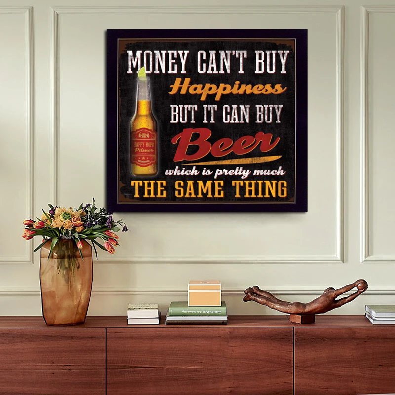 Абстрактный постер, печать, деньги, не могу купить, картина маслом, холст, искусство, Настенная картина, гостиная, Bedreoom, украшение для дома