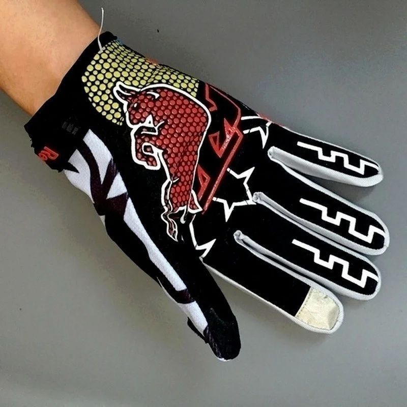 Новые перчатки Red Bull для горного велосипеда сенсорных экранов одежда мотокросса