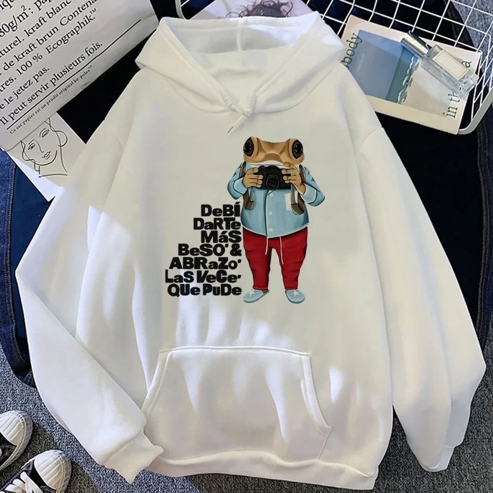 Фото Худи Dtmf Bad Bunny для женщин, кавайные, модные, унисекс, в стиле готики 2000-х, харадзюку, повседневные, качественные. №2