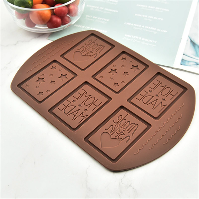 

Silicone Chocolate Baking Mold DIY Handmade Multi-Pattern for Kitchen Biscuit Cakes Dessert Bakeware Decorating Mould