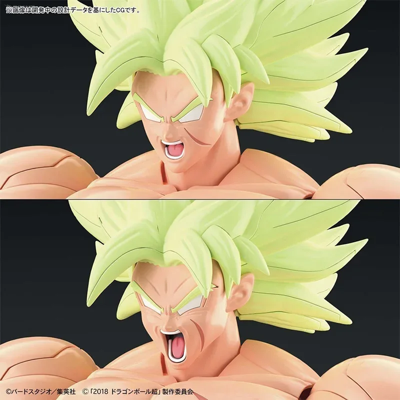 Фото В наличии Bandai фигурка-средит Dragon Ball SUPER SUPER SAIYAN BROLY FULLPOWER сборка аниме фигурка модель игрушка в подарок №5