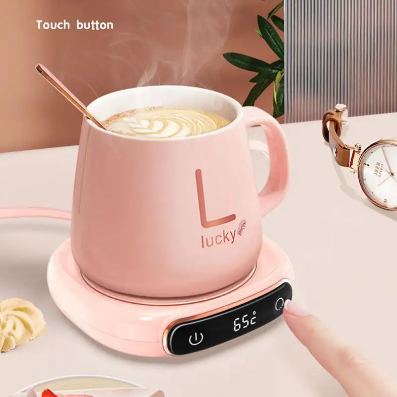 

Smart Constant Temperature Warm Cup Mat USB Home Office Intelligent Thermal Insulation Base Coffee Mug Cup Warmer Kitchen Tool