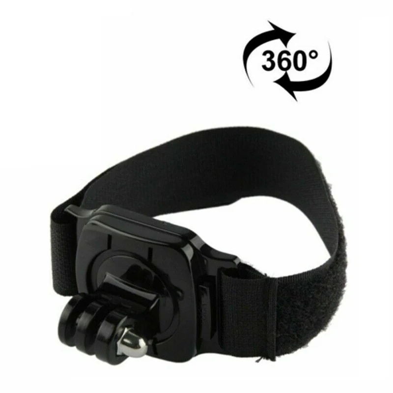 

New 1pc Portable 360 Degree Rotation Adjustable Arm Strap Durable Action Camera Wrist Arm Hand Straps Holder Mount