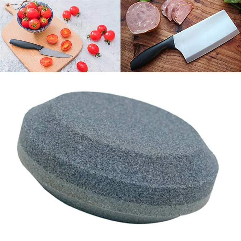 

Профессиональный точильный камень зернистости 120/240 #, точилка с двойной зернистостью, Многофункциональная точилка для кухонных садовых инс...