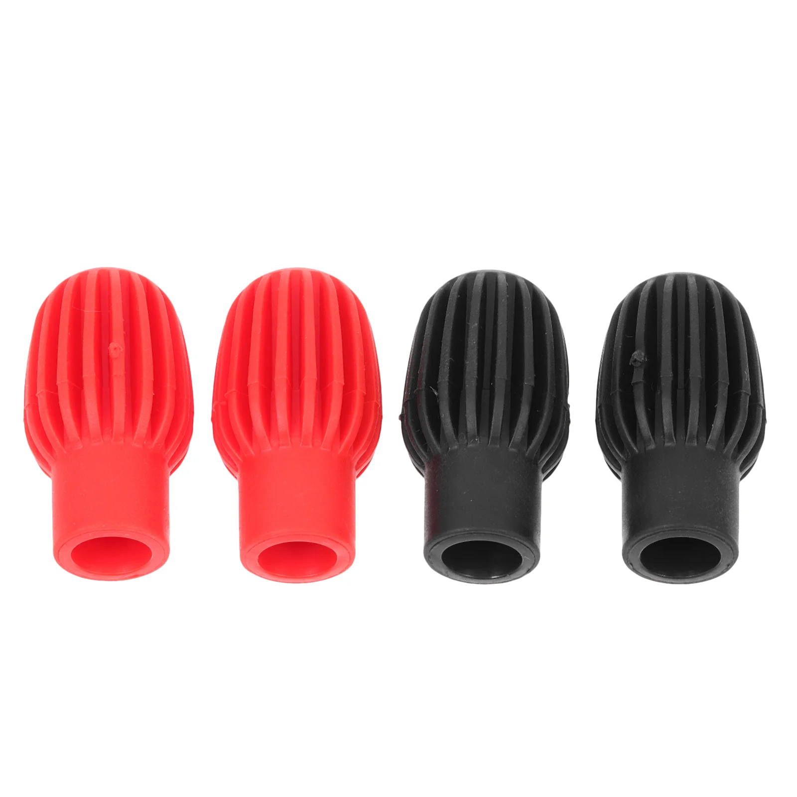 

Drumstick Tips Drum Silicone Covers Silent Stick Rubber Dampener Cover Mutecaps Cap Mallet Protectors Head Practiceprotector
