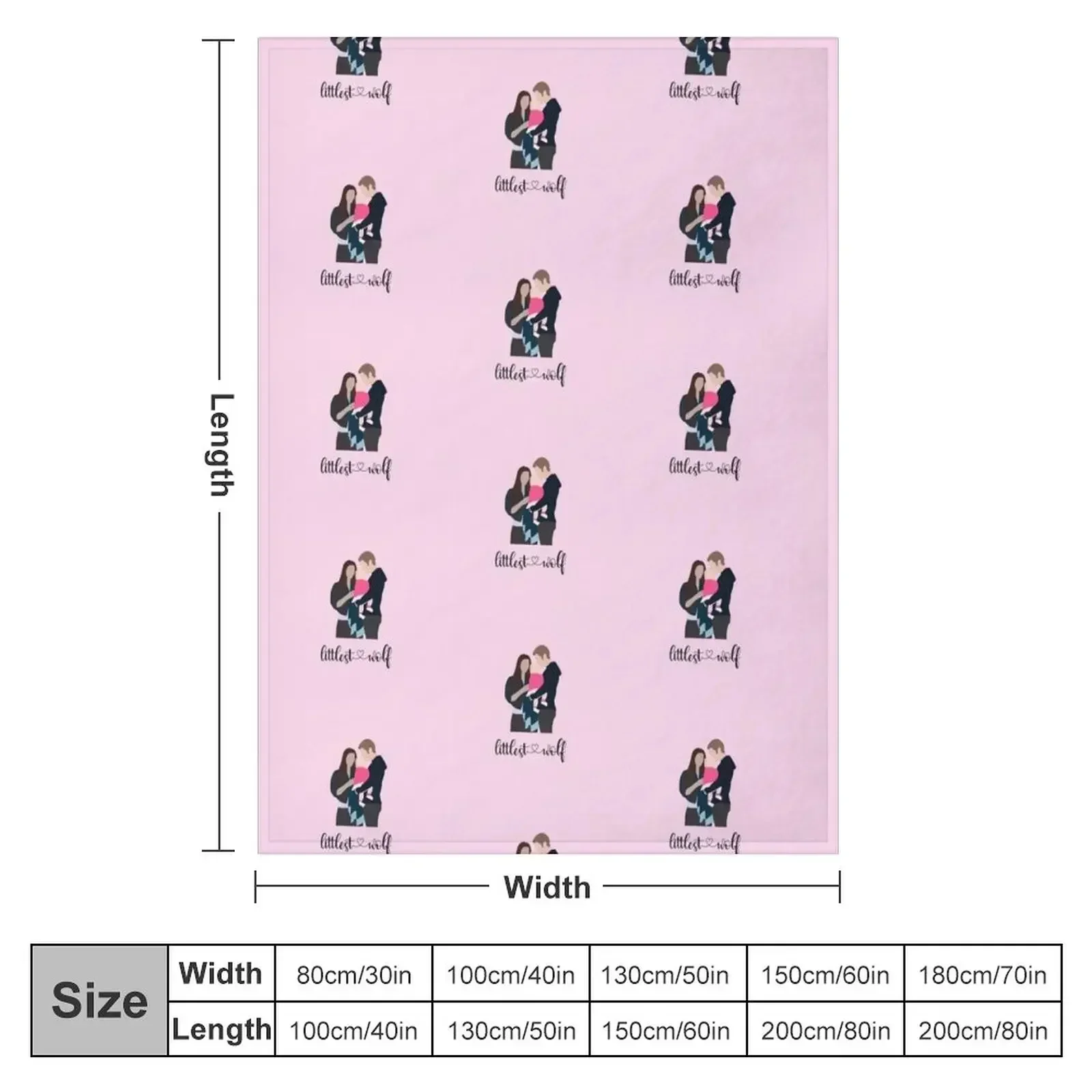 Одеяло Klaus hayley and hope Littlest Wolf одеяло Polar очень большое из фланелевой ткани