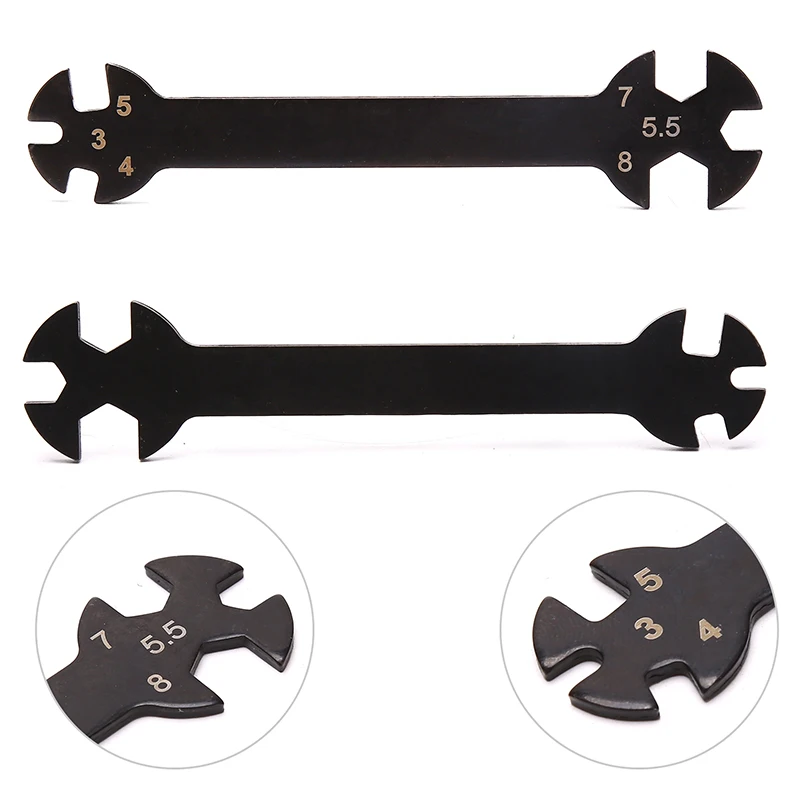 

Гаечный ключ 6 в 1, 3/4/5/5, 5/7/8 мм для стяжных гаек, дрона, автомобиля, лодки
