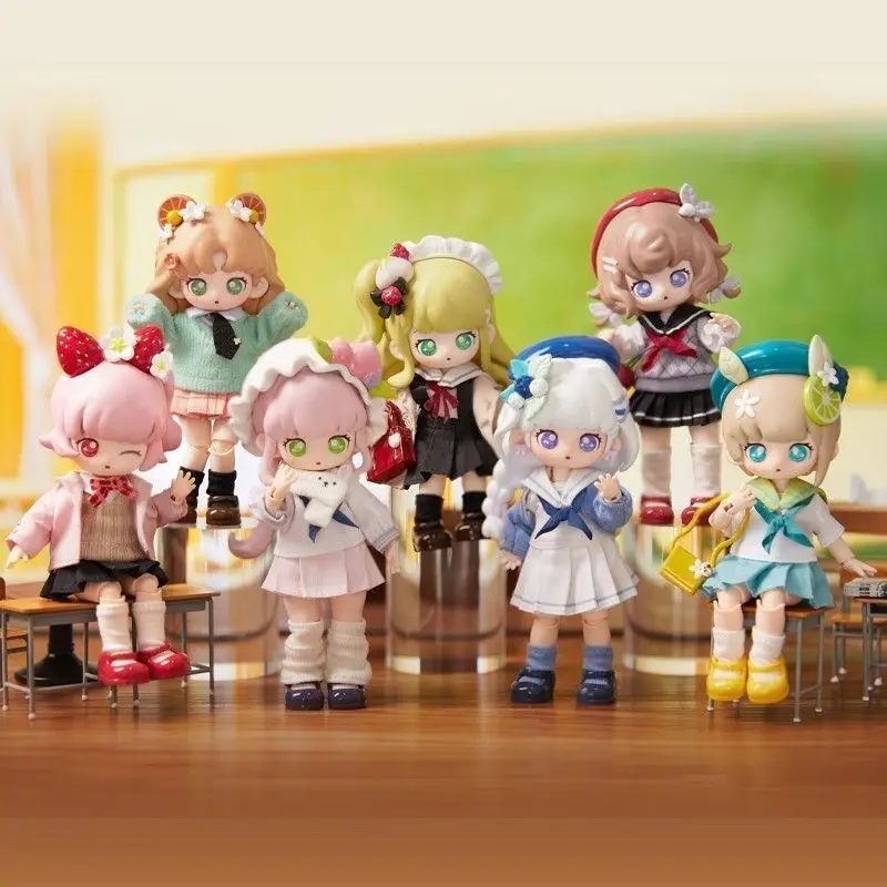 

Ob11 Bjd Doll 10cm Jk Uniform Mechanical Body OB11 Dolls Figures Model Anime 1/8 Bjd Doll Kawaii Surprise Gift Toys for Girls