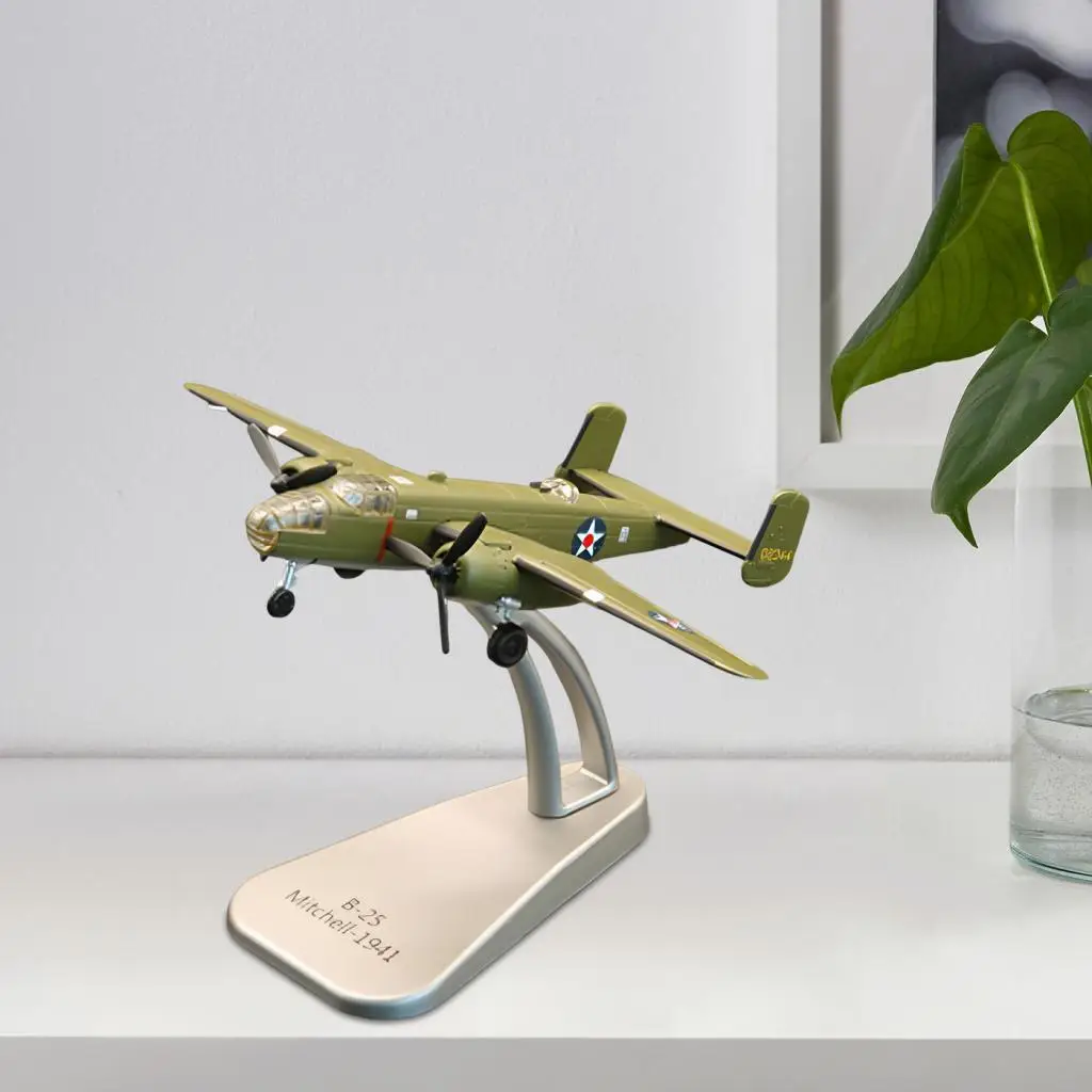 

Aircraft Model 1/144 Scale Early Educational Toy Fighter Plane Model for Bedroom Office Decor Shelf Adults Gifts Collections